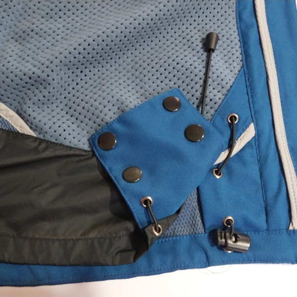 AIGLE ACTIMUM Weather Water Men's Vibrant Blue Performance Jacket - Picture 11 of 16